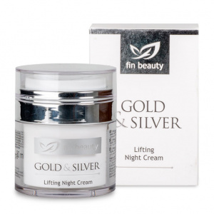 fin Beauty Gold & Silver Borfeszesíto éjszakai arckrém